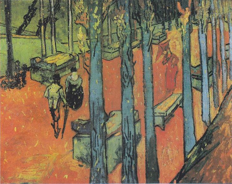 Vincent Van Gogh fallende Blatter China oil painting art